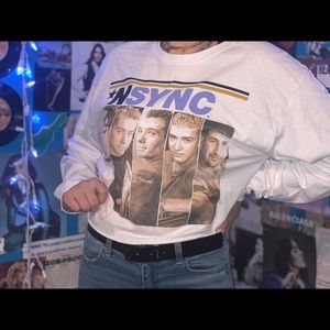 *NSYNC Long Sleeve Graphic Tee